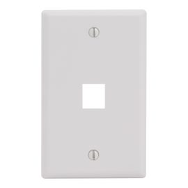 Classic Faceplate 1 Port Single Gang IC107F01WH