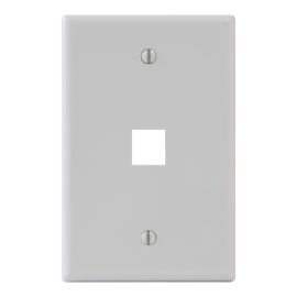 Classic Oversized Faceplate 1 Port IC107LF1WH