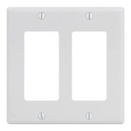 Decorex Faceplate 2 Insert Double Gang IC107DFDWH