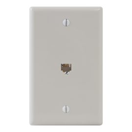 Faceplate 6P6C Screw Terminals IC630E60WH