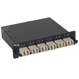 icfc12ml50-lc-mpo-fiber-optic-lgx-cassette-beige-multimode-adapters-12-om2-fibers