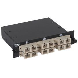icfc12msd6-sc-mpo-fiber-optic-lgx-cassette-beige-multimode-adapters-12-om1-fibers
