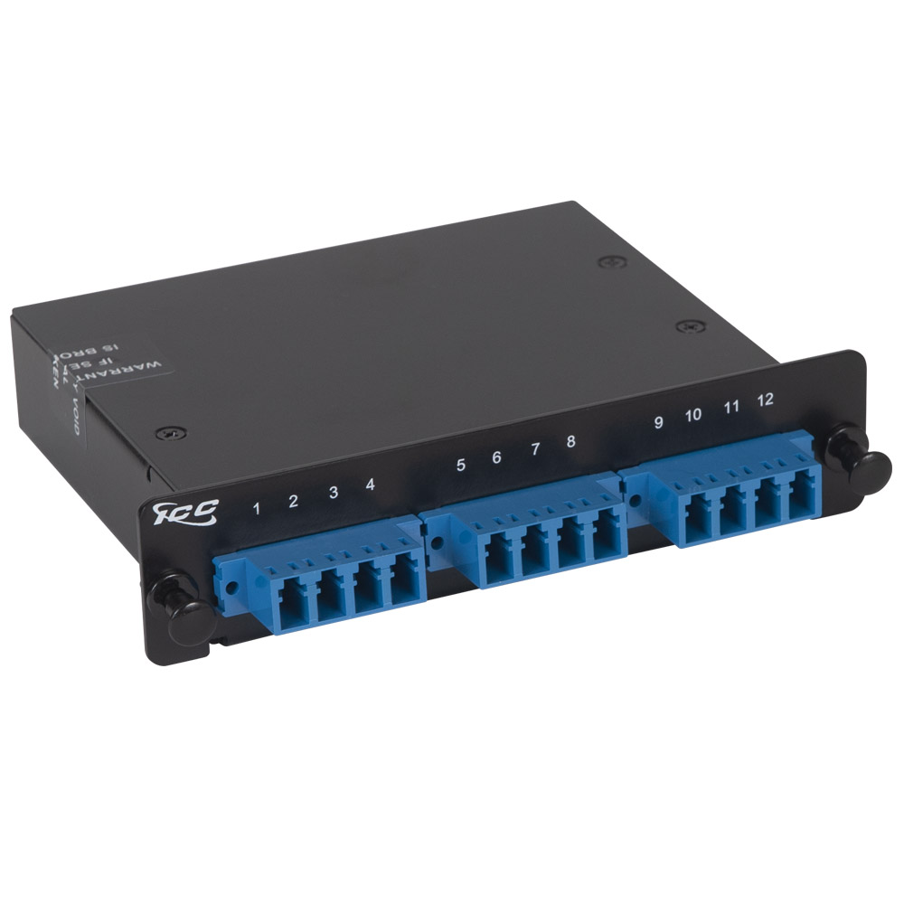 icfc12sld9-lc-mpo-fiber-optic-lgx-cassette-blue-singlemode-adapters-12-os1-fibers