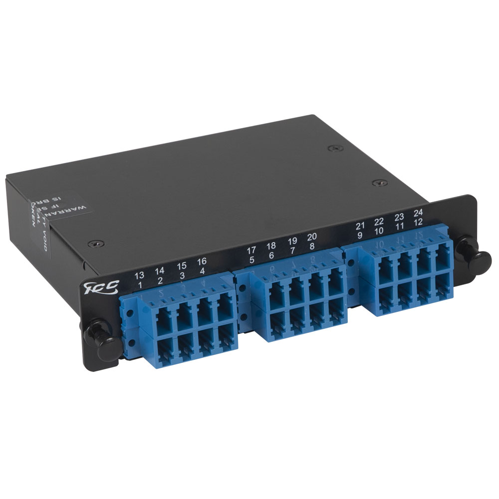 icfc24sld9-lc-mpo-fiber-optic-lgx-cassette-blue-singlemode-adapters-24-os1-fibers
