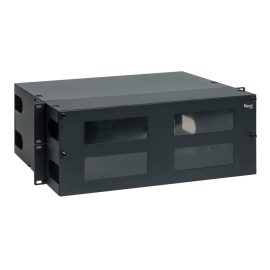 LGX Fiber Optic Rack Mount Enclosure 12 Panels 4 RMS ICFORET4RM