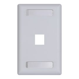 Station ID Faceplate 1 Ports Single Gang IC107S01WH