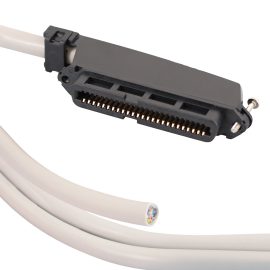 Female to Blunt Telco Cable Assembly in 25 Pair