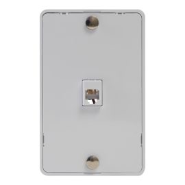 Telephone Faceplate 6P6C IC630DB6WH