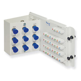 Voice Splitter 8 Ports and Phone Module 8 Ports with Steel Bracket