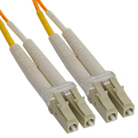LC Duplex Multimode 62.5/125 (OM1) Fiber Optic Patch Cable in Orange