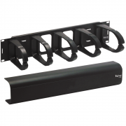 Cable Management Interbay Plastic Panel and Cover in 2 RMS