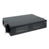 HD Fiber Optic Rack Mount Enclosure 8 Panels 2 RMS ICFORE82RM