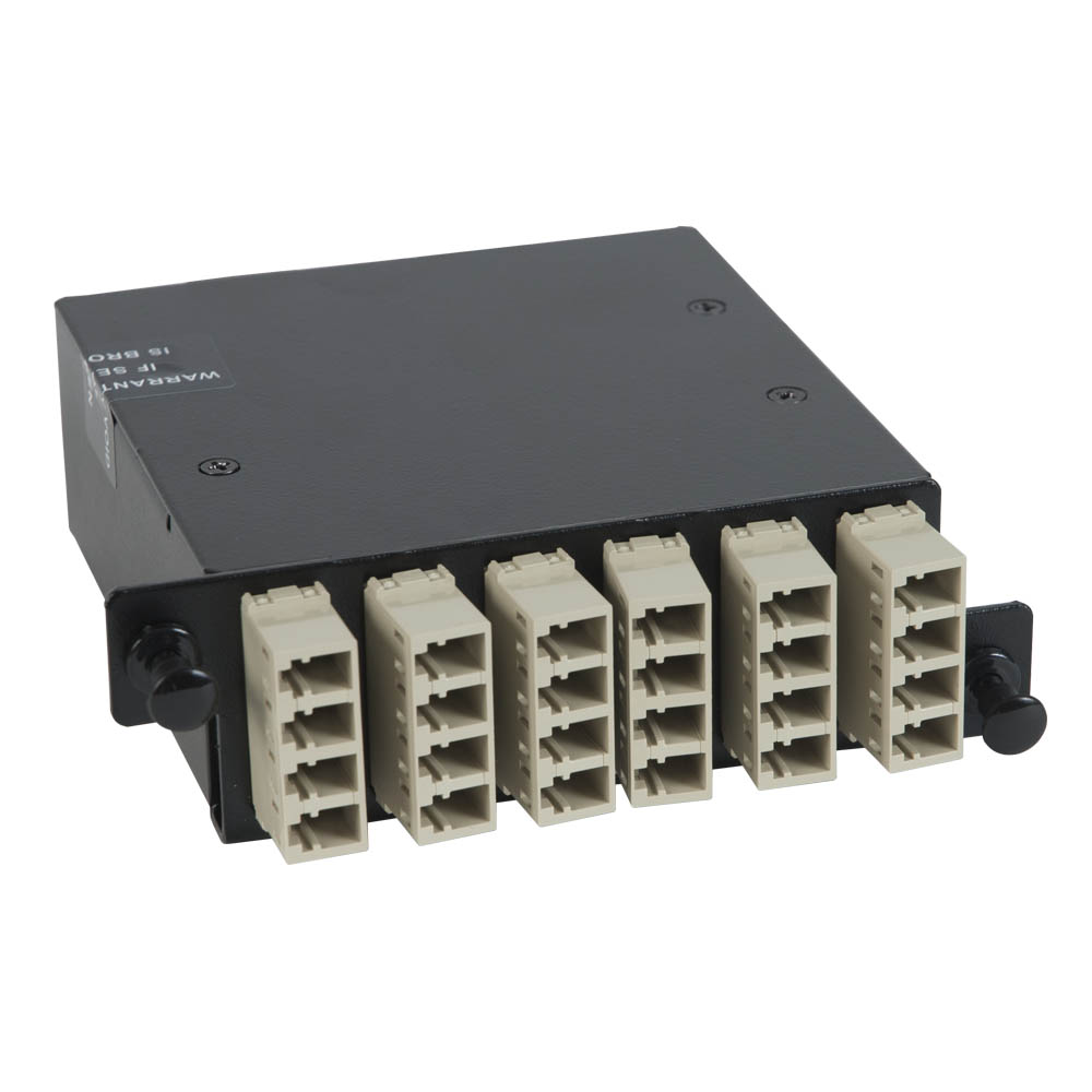 icfc24mlh5-lc-mpo-fiber-optic-hd-cassette-beige-multimode-adapters-24-om2-fibers-1000