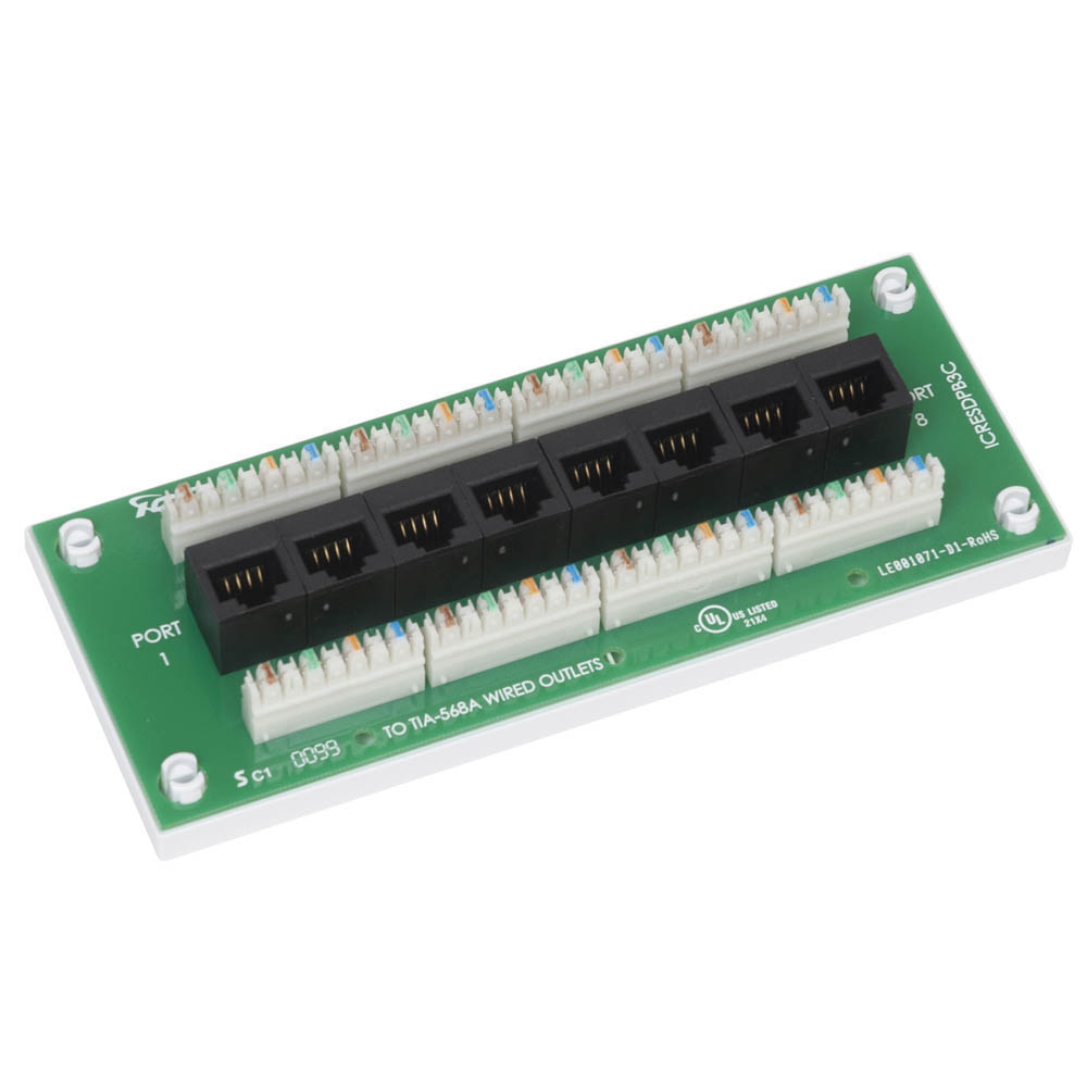 icresdpb2w-8-port-cat6-data-module-universal-mounting-base-10-pack-no-label