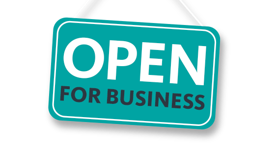 Open For Business