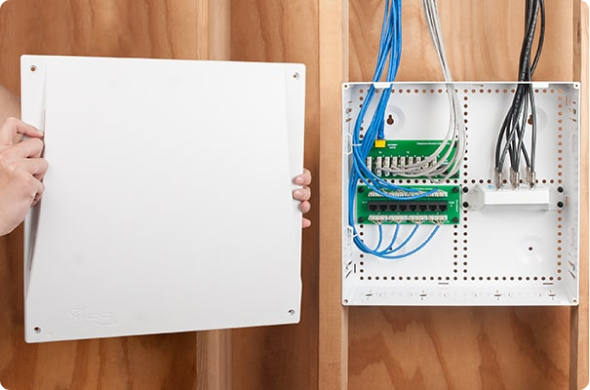 14 inch Plastic Wiring Enclosure for Wireless Networks